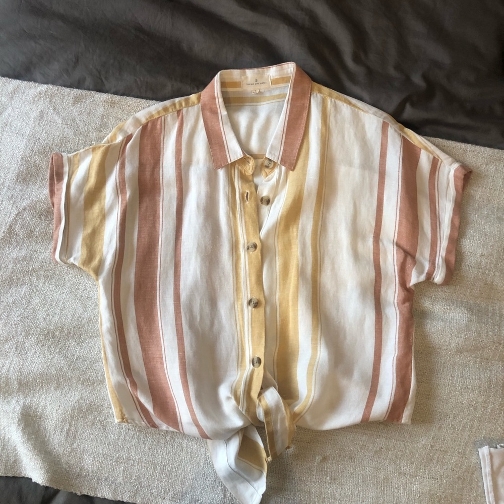 Thread & Supply - Linen Button Down